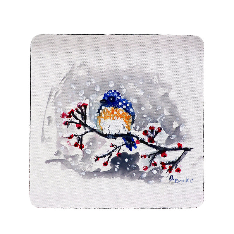 Meserve Silicone Square 4 Piece Coaster Set