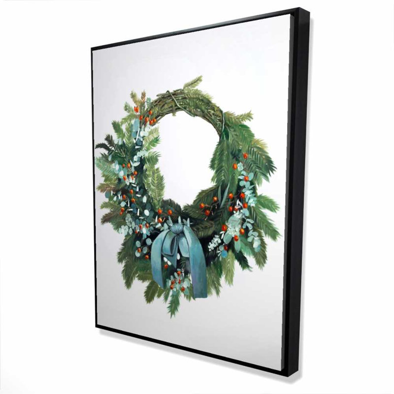 Décoration de Noël encadrée de Noël, H 49,25 po x l 37,25 po