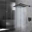 Pomme de douche surdimensionnée surdimensionnée