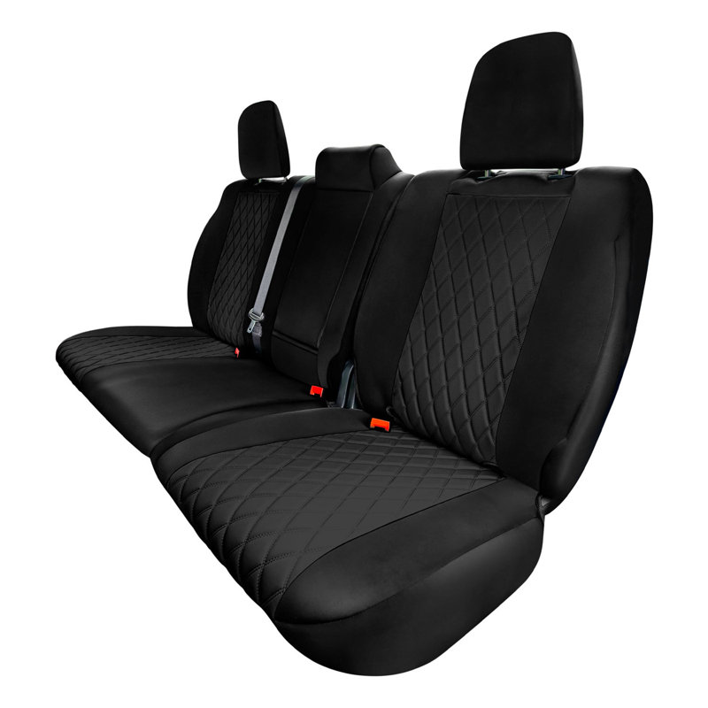 Housses en néoprène CustomtoFit pour ensemble arrière Dodge RAM 1500 2019 à 2022, Noir