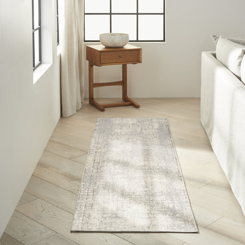 Abstract Area Rug, Runner 69 x 221cm