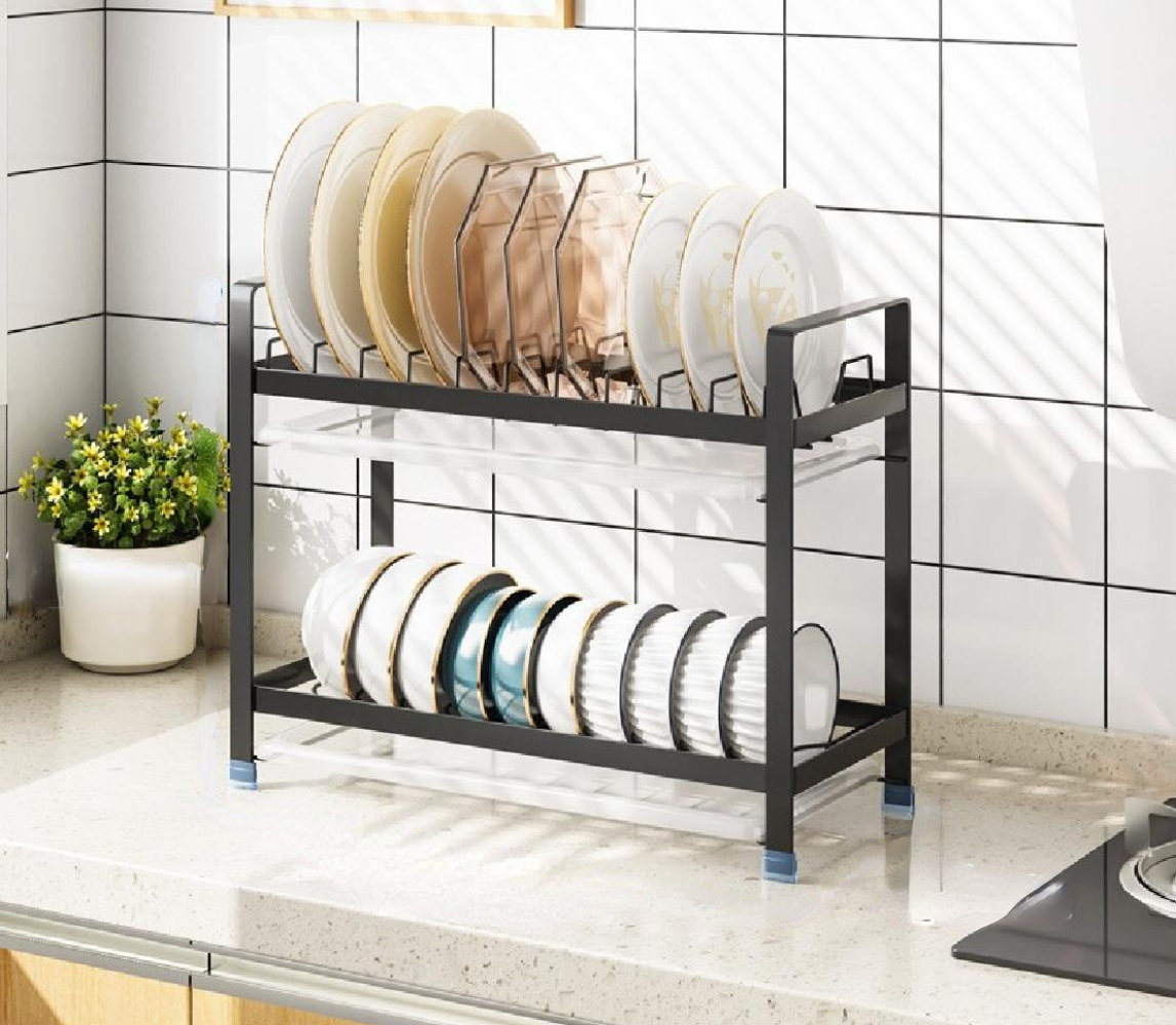 Umber Rea Stainless Steel 2 Tier Dish Rack