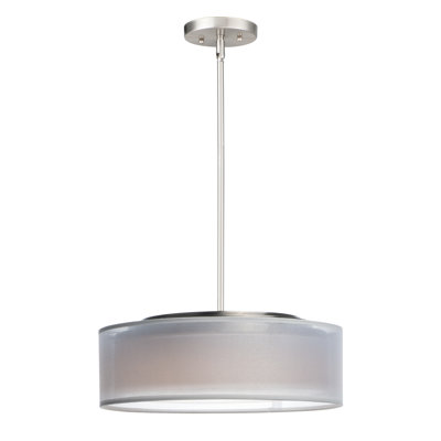 Luminaire suspendu cylindrique à 3 lumières Jessalyn