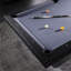 Table de billard en ardoise 8 pi Texas II avec pieds en acier-93723007-125368469