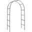 Tonnelle de pergola en métal, treillis arqué pour jardin de fleurs en ...