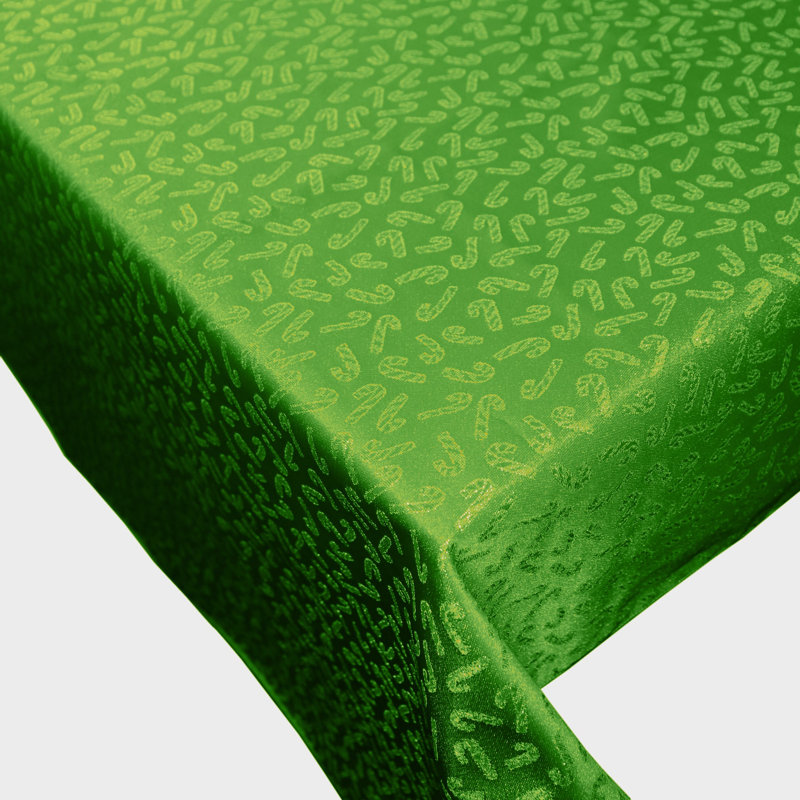 Linge de table Kahne Brocade, 48 po carré, Vert