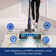 MOOSOO Anti-Tangle Cordless Stick Vacuum Cleaner with LED Display, 30mins Running Time