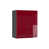 Anthracite/Bordeaux red selected