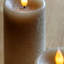 Unscented Flameless Pillar Candle with Plastic Holder-1142273406