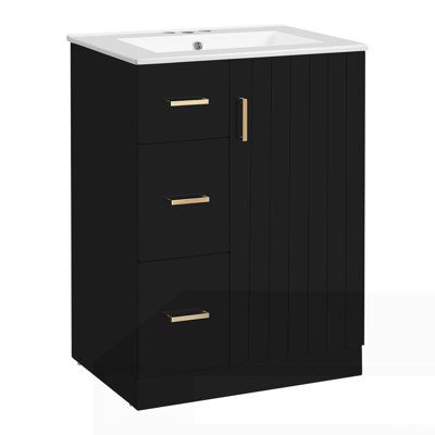 Meuble-lavabo moderne 24 "avec lavabo
