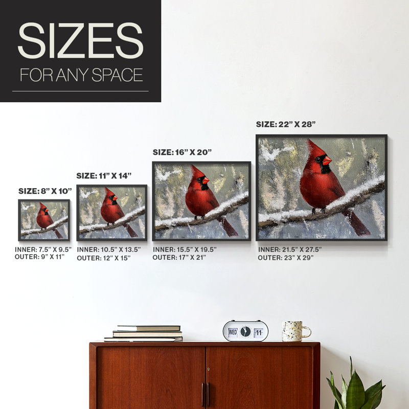 Chirstmas Art-XIII -Framed Print - Restickable, H 22 po x l 28 po, Noir, noir, noir, noir