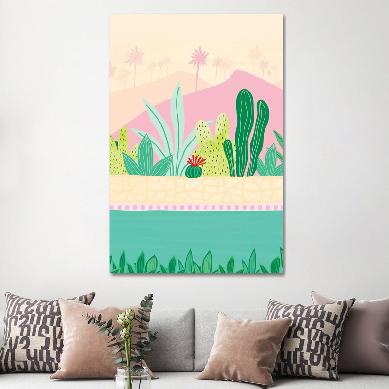 Oasis - Wrapped Canvas Print, 152.5 cm H x 101.5 cm W