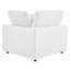 Chaise de coin en cuir Vegan-258830585
