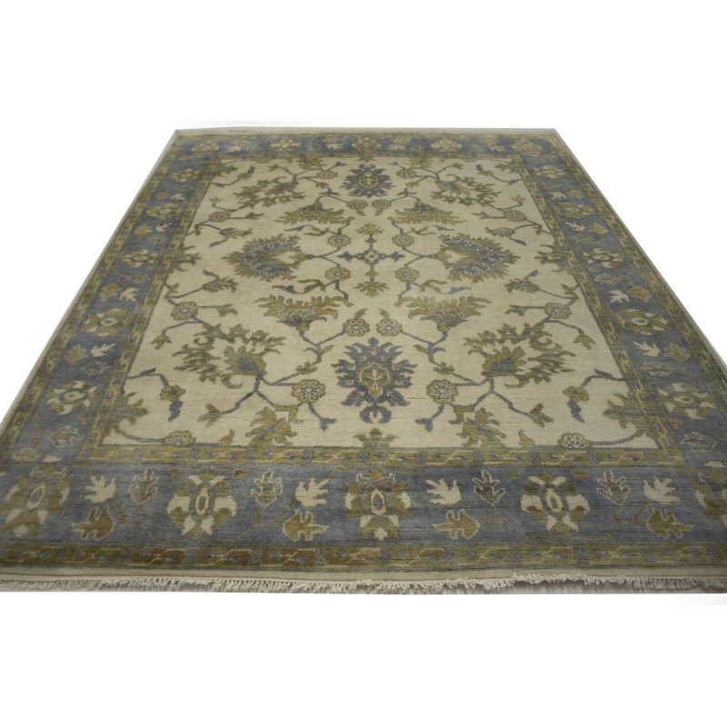Tapis oriental Oushak Chobi Mute