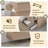 Mahkel 48" W x 18" D x 22" H Single Bathroom Vaity with Ceramic Top Wall Mounted Vanity with Sink