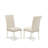 5-Piece Solid Wood Top - Square Dining Room Set - Seats 4-1484116499-1484116498