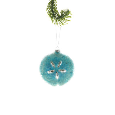 3.5'' Handmade Glass Plants & Flowers Holiday Shaped Ornament