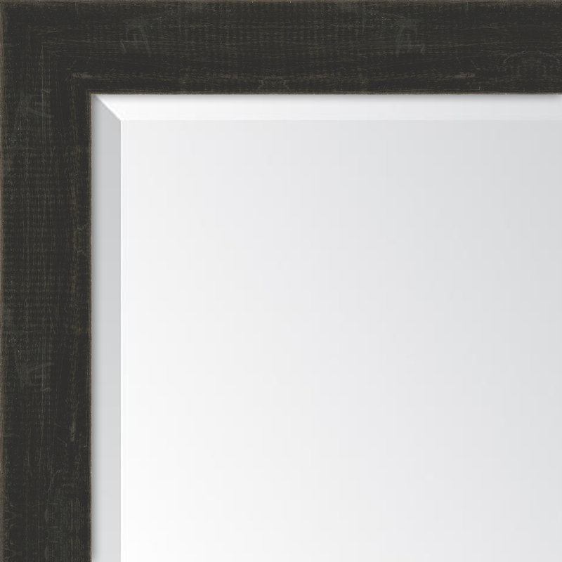 Miroir mural Chincoteague, H 31 po x l 25 po, Noir