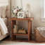 59.99cm W Solid Wood Bedside Table-834623277
