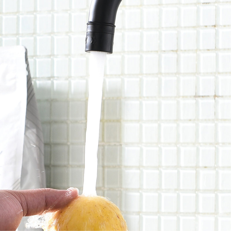 Matte Black Kitchen Sink Tap Single Handle 1 Hole For Commercial Bathrooms Brushed Nickel Faucet Bathroom Sinks