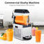 3 x 15L Commercial Slush Machine – Low-Noise Frozen Drink Maker with 360° Auto-Clean & LED Display, for Milkshakes & Cocktails – Premium for Home & Party Use