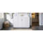 Meuble-lavabo en MDF blanc avec rangement-63089542