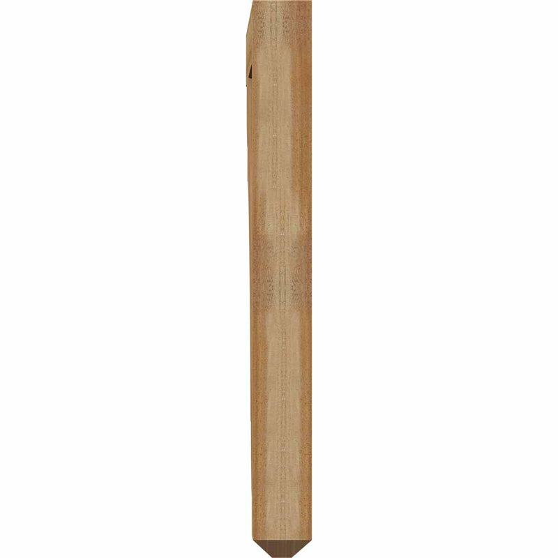Support pour artisan olympique, Cèdre rouge de l'Ouest (brut), H 38 po x l 4 po x P 30 po