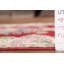 Tapis oriental géométrique Kazak rouge 6