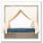 Adjustable Outdoor Sun Lounger with Canopy and Multi-Position Recline-1483849844