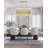 Modern 12 Light Rectangular Crystal Chandelier -121426519