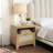 Sheridan 22" Nightstand In Natural (1-Drawer)-1783243497