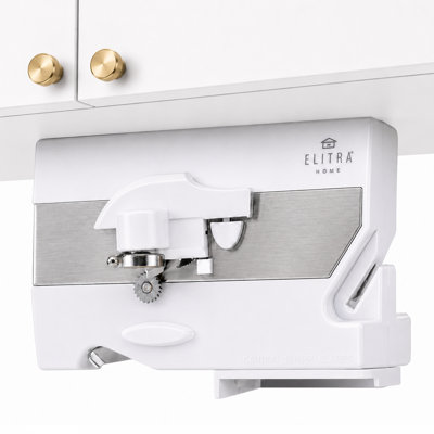 ELITRA ACCUEIL - Ouvre-boîte électrique sous le meuble 4-en-1 Elitra - Blanc