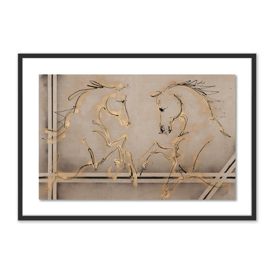 Greeting Print by Donna Bernstein