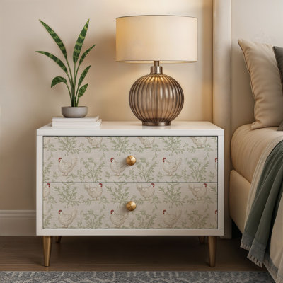 Papier peint adhésif Cluckham Toile