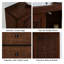 Buffet de 39,4 po Mid-Century Modern Rattan Buffet-1003668201