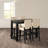 Adler 4 - Person Trestle Dining Set