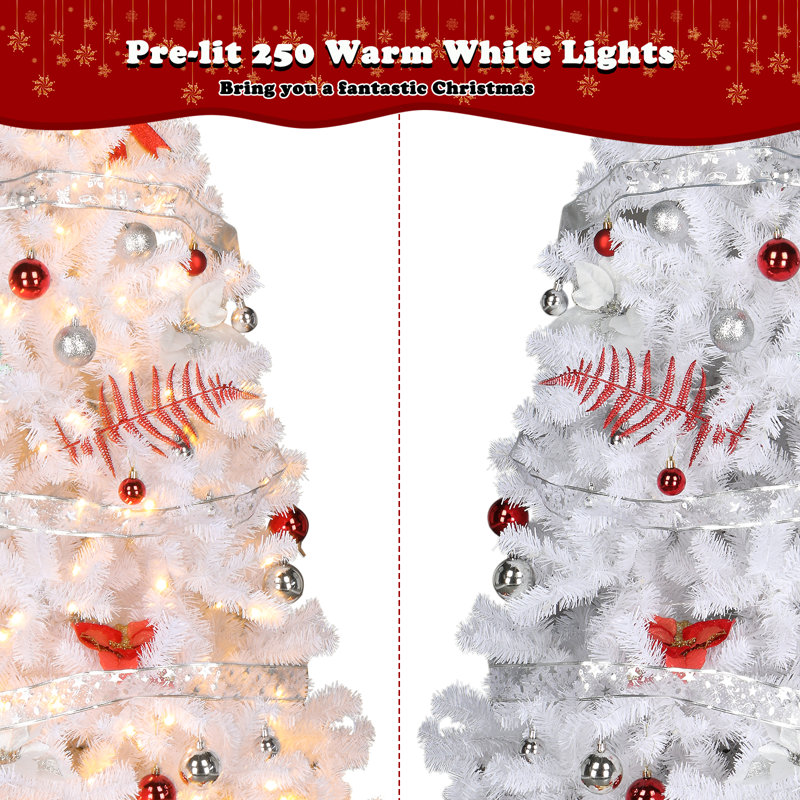 Lighted Artificial Christmas Tree
