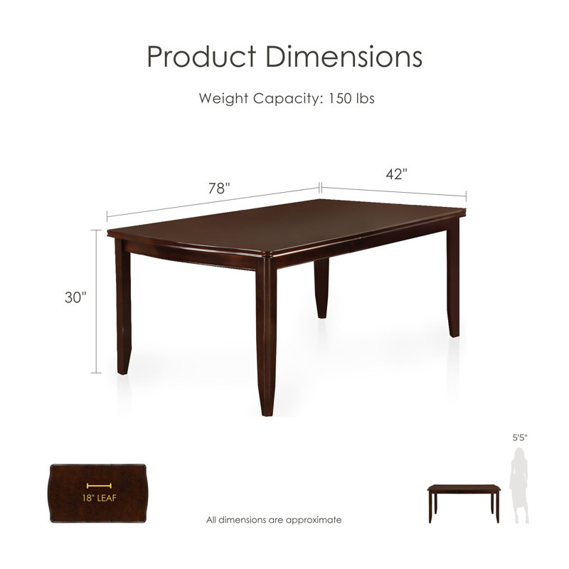 Solid Wood Base Dining Table