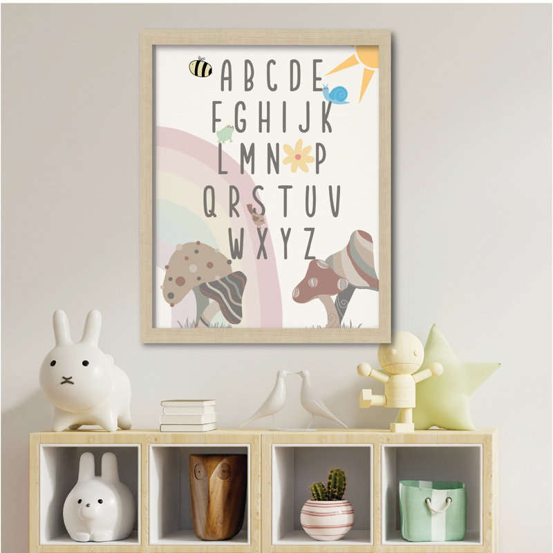 Learn Your Abc Sunshine 16x20 Framed Board