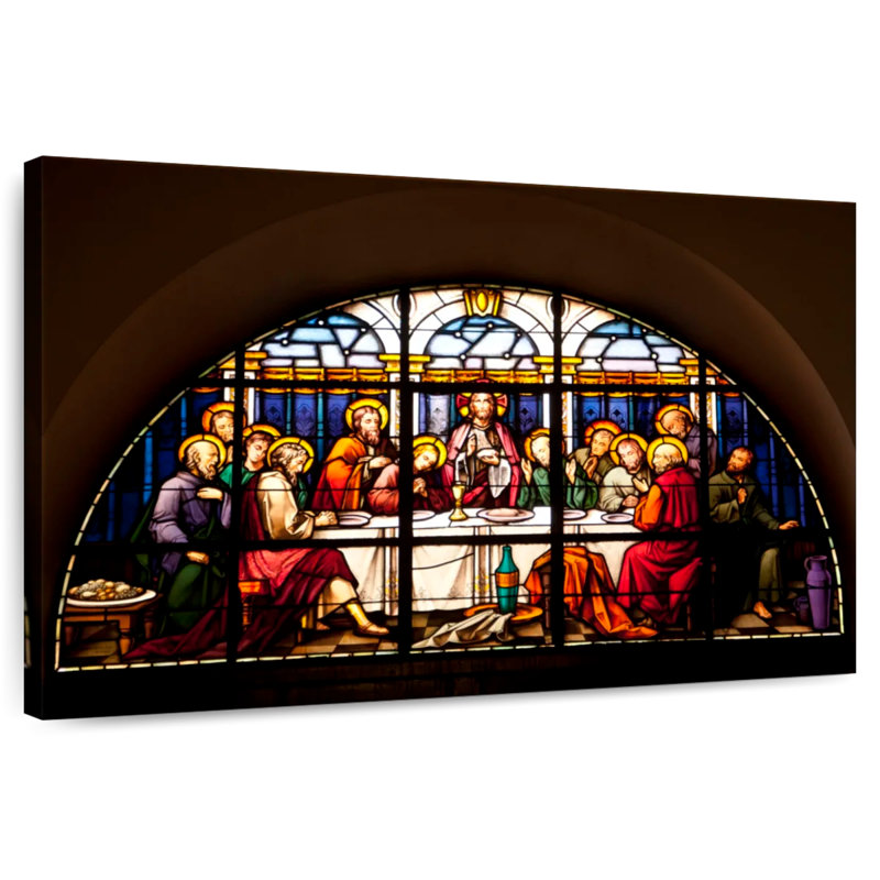 Adella Jésus et ses Disciples, H 32 po x l 48 po