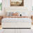 Bed Frame with Headboard, Platform Bed with Thickened Metal Frame, Lift Up Storage Bed with Motion Sensor Light, No Box Spring Needed-2012547302