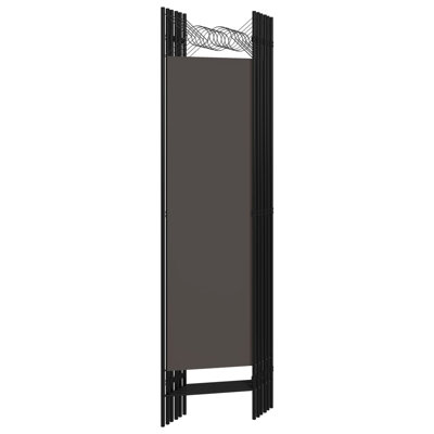 Cloison 6 cloisons 6 panneaux anthracite