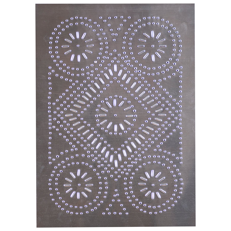 Diamond Panel, Unfinished Tin