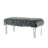 Faux Fur Upholstered Bench-1679959632