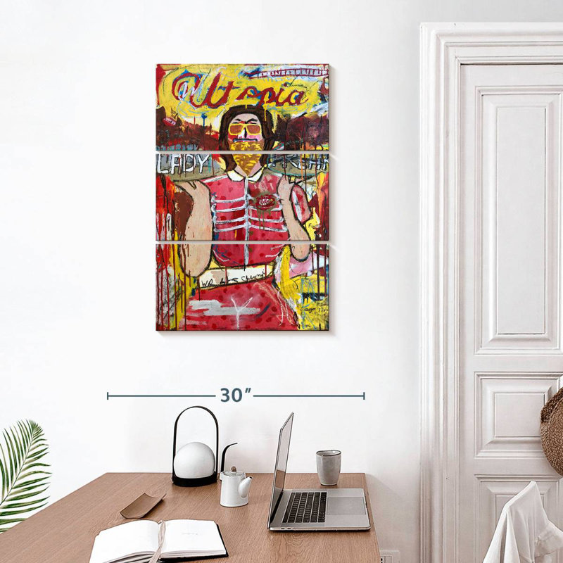 Leisha Utopia, 32" H x 20" W