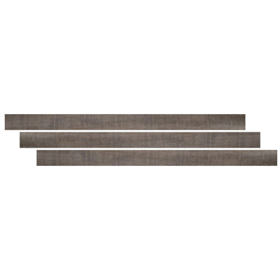 Embout de finition pour revêtement de sol en vinyle de luxe Holloway Hearth, 0,26 po d'épaisseur x 94 po de longueur x 1,77 po de largeur