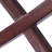 Xenia 2-pc Set X-back Chairs, Walnut
