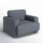 Fauteuil surdimensionné rembourré 42 po Ives-94482147