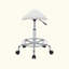Tabouret selle ergonomique à roulettes, tabouret pivotant à hauteur réglable pour salon de beauté, tabouret roulant pour la maison, le bureau, les cliniques de tatouage et de massage, les laboratoires et les instituts de beauté.