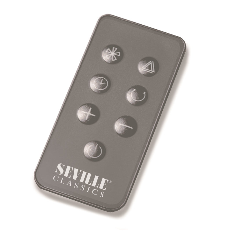 Ventilateur tour gris avec commande tactile